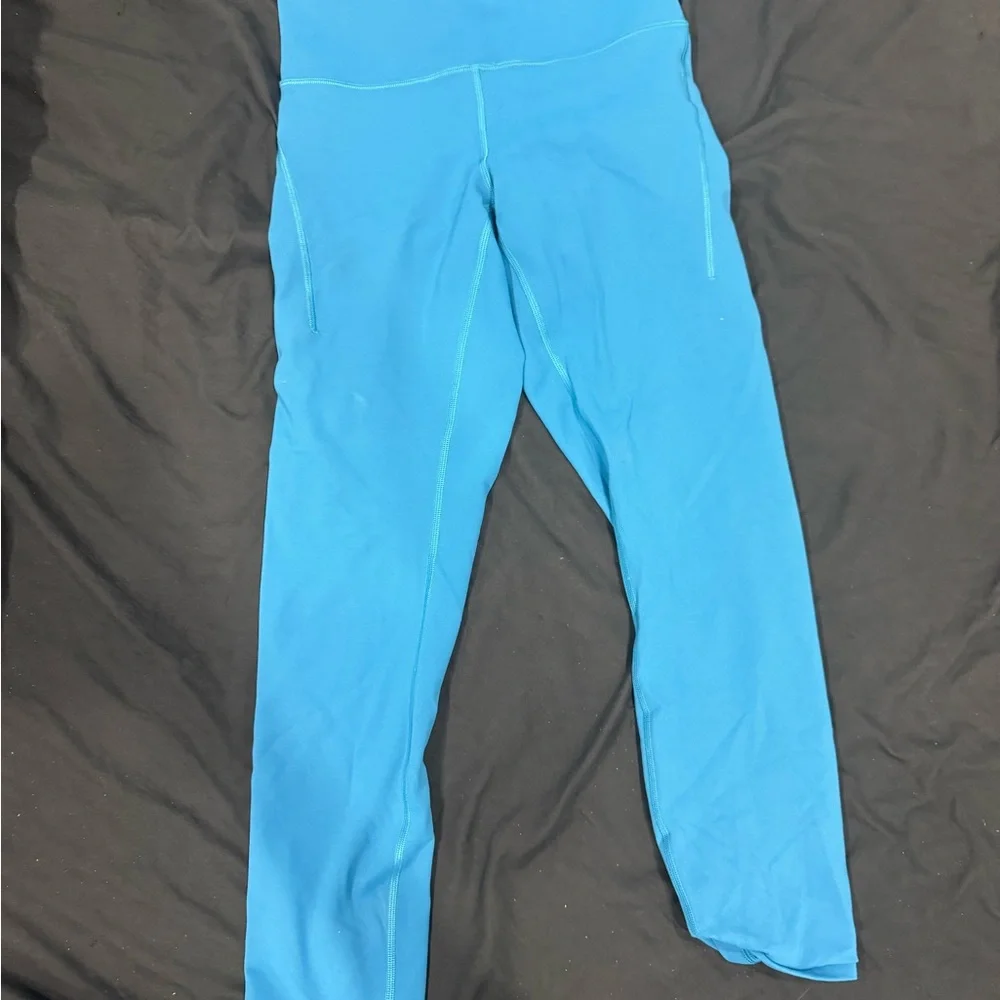 lululemon athletica Vibrant Blue Leggings - Picture 2 of 2